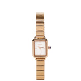 Betty Rose Gold Stainless Steel Analog Watches (Salmon)