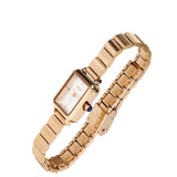 Betty Rose Gold Stainless Steel Analog Watches (Salmon)