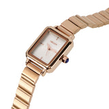 Betty Rose Gold Stainless Steel Analog Watches (Salmon)