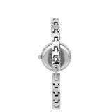 Yuna Rhinestone Analog Watch (Silver)