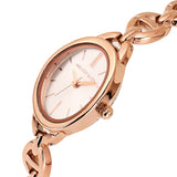 Ruby Classic Bracelet Analog  Watch (Rose Gold)