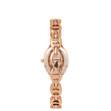 Ruby Classic Bracelet Analog  Watch (Rose Gold)