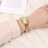 Emily Stainless Steel Analogue Watch (Gold)