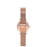 Cece Fleur Analog Mesh Strap Watch (Rose Gold)
