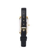 Raven Leather Analogue Watch (Black)