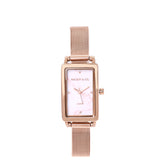Raven Stainless Steel Analogue Watch (Rose Gold)