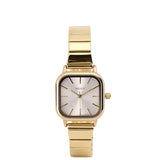 Ainsley II Stainless Steel Strap Shift Watch (Gold)