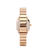 Ainsley II Stainless Steel Strap Shift Watch (Rose Gold)