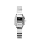 Ainsley II Stainless Steel Strap Shift Watch (Silver)