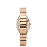 Ainsley II Stainless Steel Strap Shift Watch (Silver/Rose Gold)