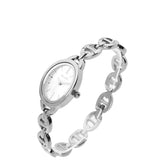 Rebecca Classic Bracelet Analog  Watch with Bracelet Set (Silver)