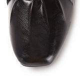 Charlie Pleated Mary Jane Ballerina & Flats (Espresso)