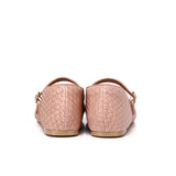 Maya Braided Mary Janes Flats & Ballerina (Pink)