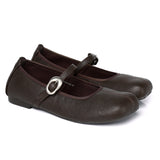Maura Mary Jane Ballerina Flats (Espresso)