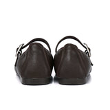 Maura Mary Jane Ballerina Flats (Espresso)