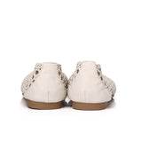 Olani Knotted Ballerina Flats (Beige)