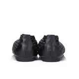 Olani Knotted Ballerina Flats (Black)
