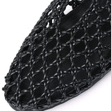 Olani Knotted Ballerina Flats (Black)