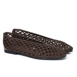 Olani Knotted Ballerina Flats (Espresso)
