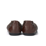 Olani Knotted Ballerina Flats (Espresso)
