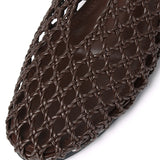 Olani Knotted Ballerina Flats (Espresso)