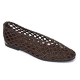 Olani Knotted Ballerina Flats (Espresso)
