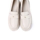 Aliana Platform Loafers (Almond)