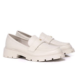 Aliana Platform Loafers (Almond)