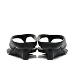 Parker Thong Wedges (Black)