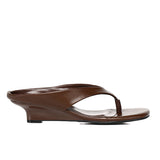 Parker Thong Wedges (Brown)