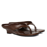Parker Thong Wedges (Brown)