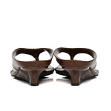 Parker Thong Wedges (Brown)