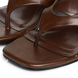 Parker Thong Wedges (Brown)