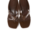 Parker Thong Wedges (Brown)