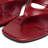 Parker Thong Wedges (Red)
