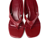 Parker Thong Wedges (Red)