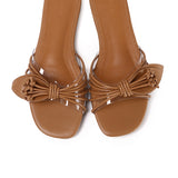 Albie Leaf Sandals (Brown)