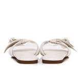 Albie Leaf Sandals (White)