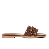 Reya Braided Sandals (Brown)