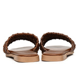 Reya Braided Sandals (Brown)