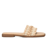 Reya Braided Sandals (Camel)