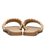 Reya Braided Sandals (Camel)