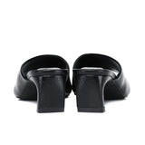 Marcela Heeled Sandals (Black)