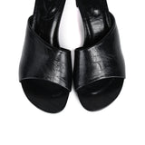 Marcela Heeled Sandals (Black)