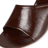 Marcela Heeled Sandals (Brown)