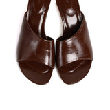 Marcela Heeled Sandals (Brown)
