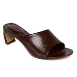 Marcela Heeled Sandals (Brown)