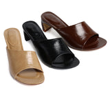 Marcela Heeled Sandals (Camel)