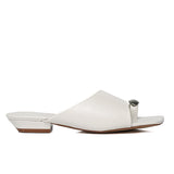 Daniela Toe Ring Heeled Sandals (Off White)