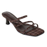 Gianna Strappy Heels (Espresso)